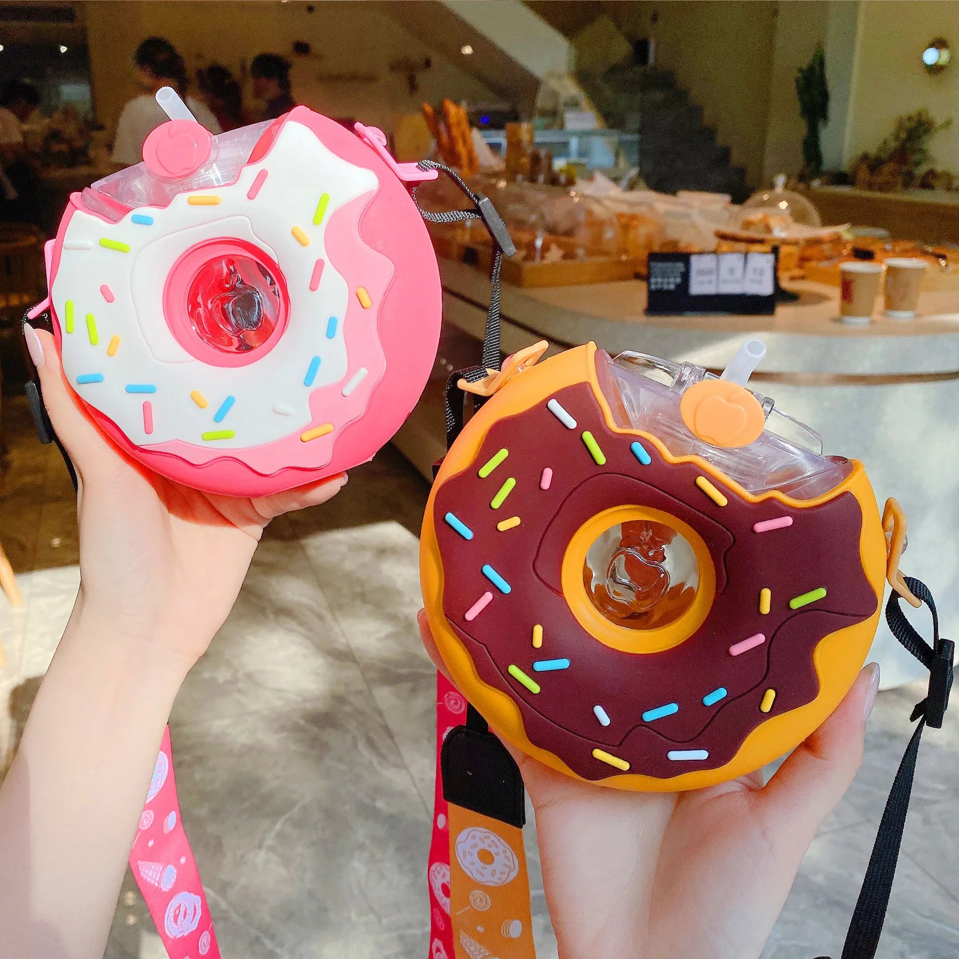 380ML Donut Water Bottle