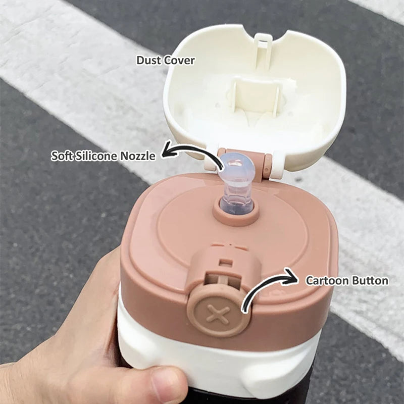 500ML Kids Paw-some Portable Pup Flask