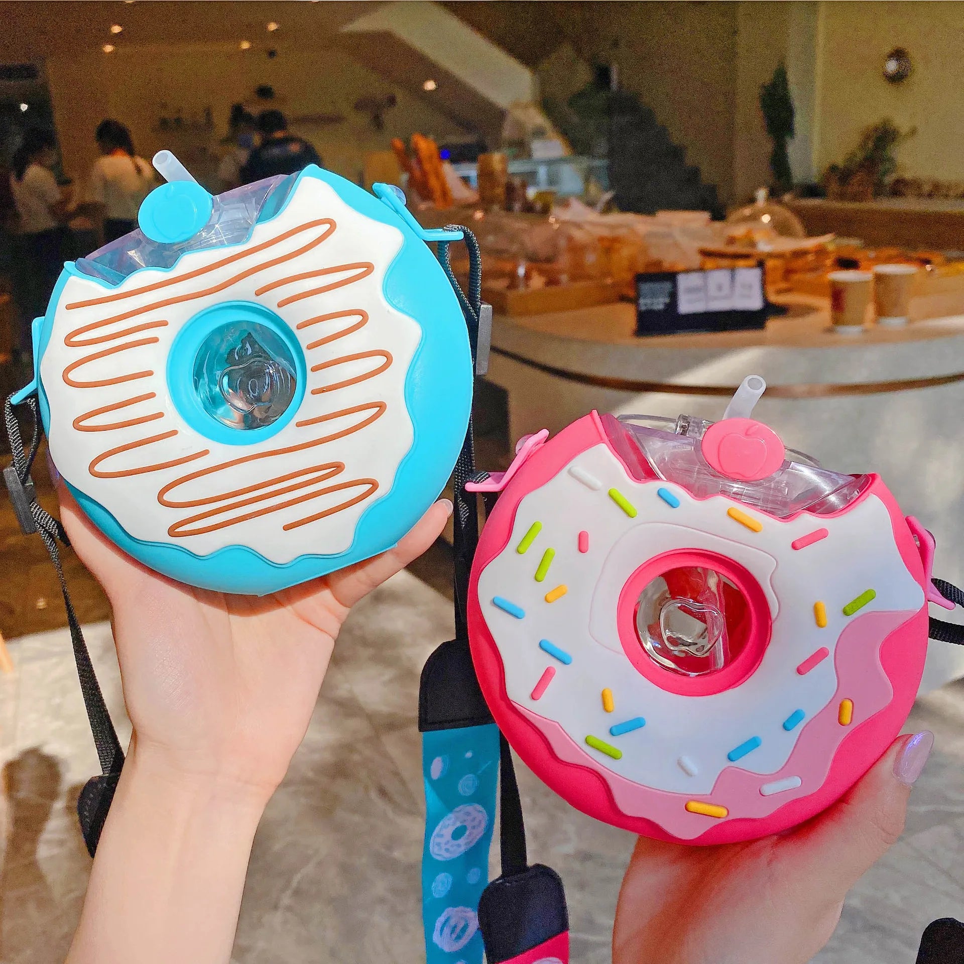 380ML Donut Water Bottle